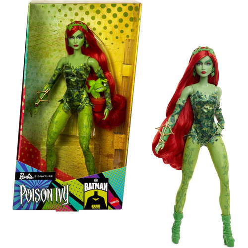 Barbie DC Batman 85th Anniversary Barbie Signature Poison Ivy Doll Mattel  Toys - ToyWiz