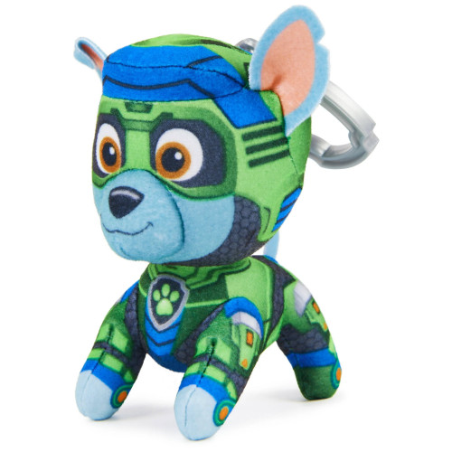 Paw Patrol The Mighty Movie Rocky Clip On Plush Spin Master ToyWiz