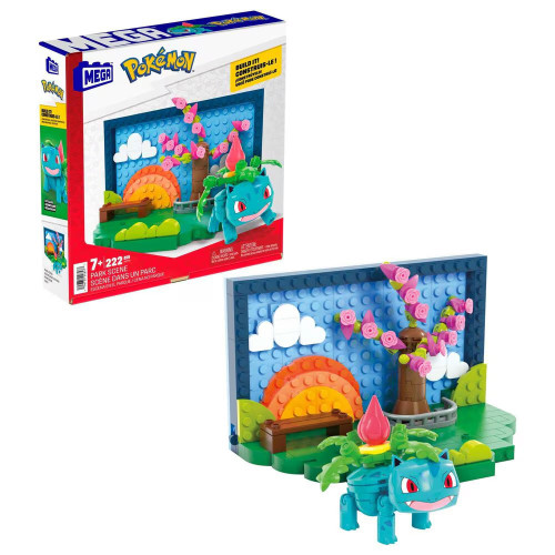 Pokemon Park Scene Set HXF81 Mega Construx - ToyWiz