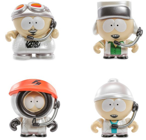 South Park Boy Band Fingerbang 3 Vinyl Mini Figure 4-Pack Cartman