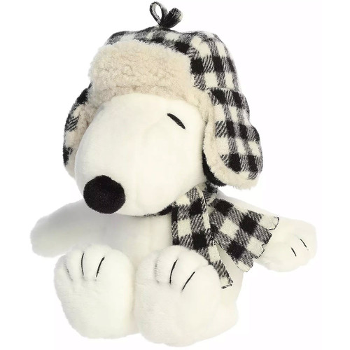 Peanuts Snoopy 10 Plush Hat Scarf Aurora - ToyWiz
