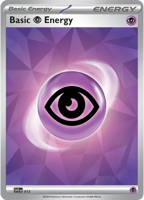 Pokemon Scarlet Violet Promo Single Card Holo Psychic Energy Cracked Ice  Holo - ToyWiz