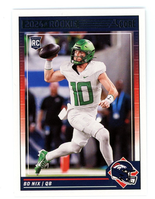 bo nix passing grade card Graded 2024 Panini Prizm #309 Rookie RC Football PSA 10 Gem Mint : Collectibles & Fine Art NFL Denver Broncos 2024 Score