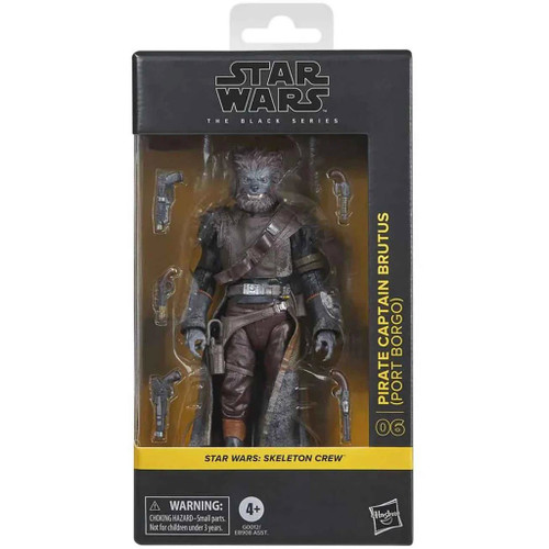 Lot 6 Figurines Star Wars Black Series – Skeleton Crew, HASBRO, Neuves