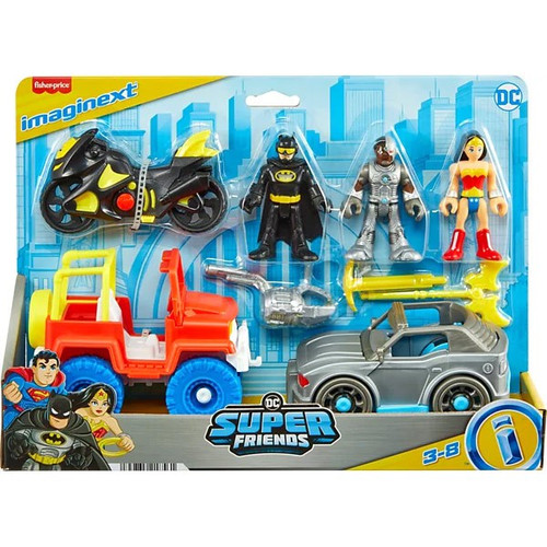 NEW Imaginext DC Super Friends: Commissioner Gordon Police Car