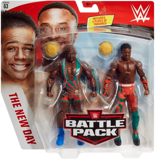 WWE BIG BOXセット WWE Wrestling Battle Pack Series 63 Big E Xavier Woods 6 Action