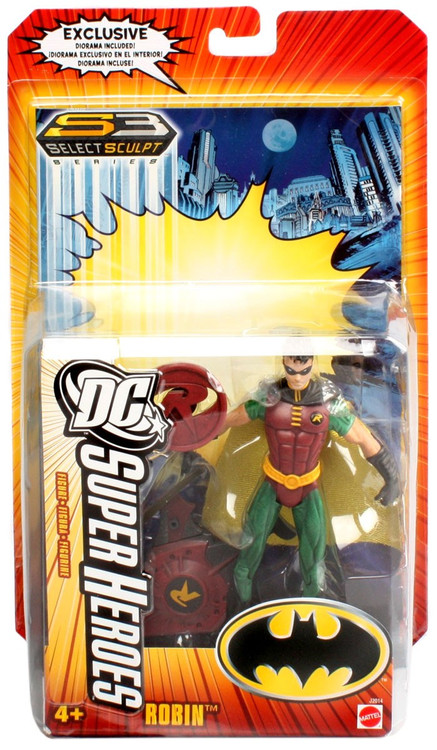 Batman DC Super Heroes Series 3 Robin Action Figure Damaged