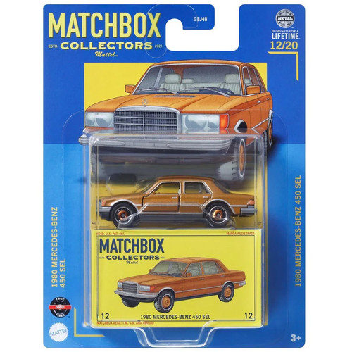 Camion Mercedes Matchbox 1980 - Échelle 1:50 - Occasion - Modèle Métal Vintage