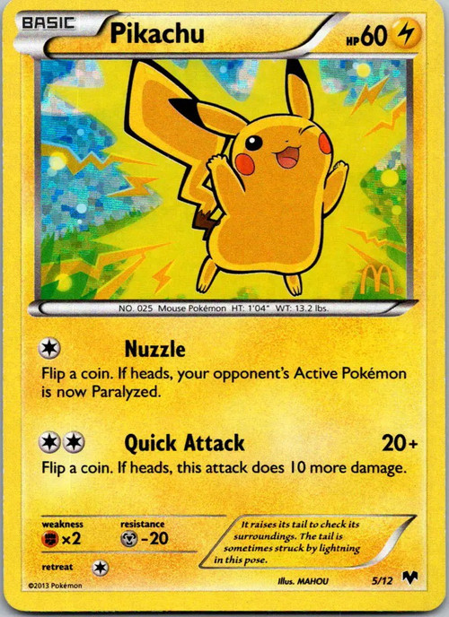 McDonald’s Exclusive Pokémon Promo Card McDonalds Celebrates Pokémon's 25th Anniversary With