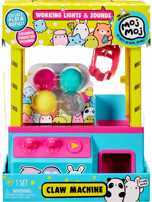 Moj Moj Claw Machine Playset Version 3, Working Lights Sounds MGA