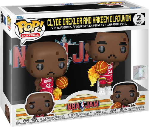 Funko NBA Houston Rockets NBA Jam Houston Rockets Vinyl Figure 2-Pack ...