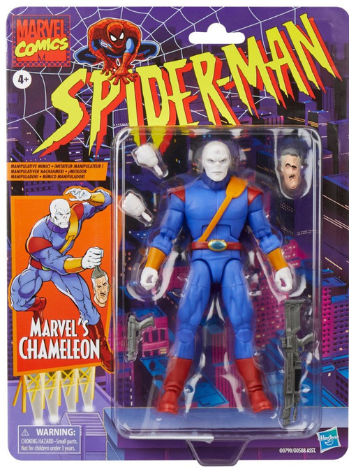 マーベルレジェンド　カメレオン Marvel Spider-Man Marvel Legends Retro Series Chameleon 6 Action