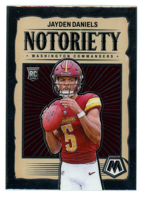 NFL 2024 Panini Mosaic Football Single Card Notoriety Jayden