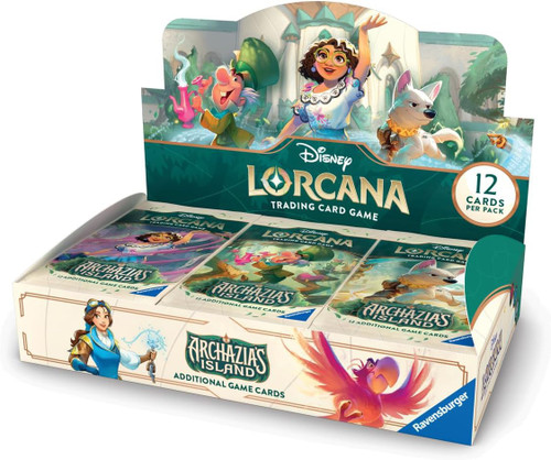 Disney Lorcana Trading Card Game Archazias Island Booster Box 24