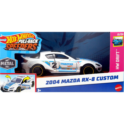 Hot Wheels Pull-Back Speeders HW Dream Garage 2004 Mazda RX-8 143