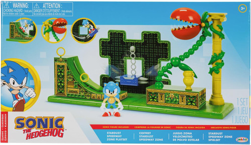 Sonic The Hedgehog Stardust Speedway Zone Playset Classic