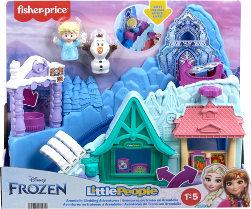 Fisher Price Disney Frozen Little People Arendelle Sledding