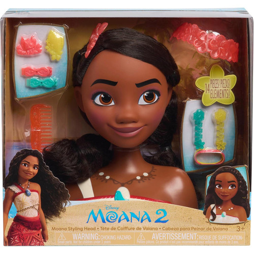 Disney Moana 2 Moana Styling Head Playset - ToyWiz