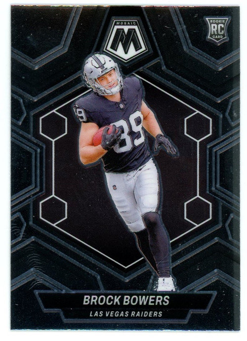 NFL 2024 Panini Mosaic Football Single Card Brock Bowers 313