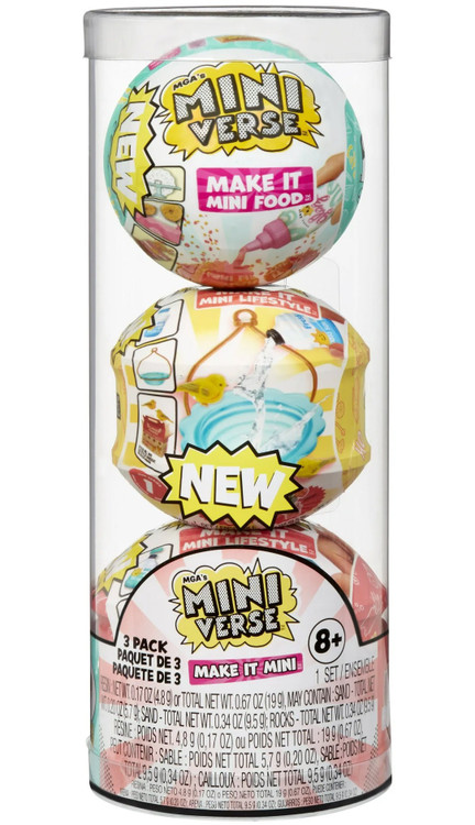 MGA Miniverse - Jeu créatif - Kit Lifestyle - Loisirs créatifs et décoratifs en résine - 8 ans et plus - Aléatoire - Jeux - Jouets