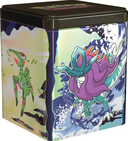 Pokemon Scarlet Violet 2025 Paradox Pokemon Stacking Tin 3 Booster Packs 2  Sticker Sheets Pokemon USA - ToyWiz