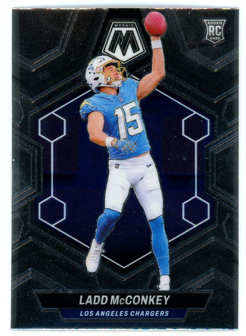 NFL 2024 Panini Mosaic Football Single Card Ladd McConkey 334