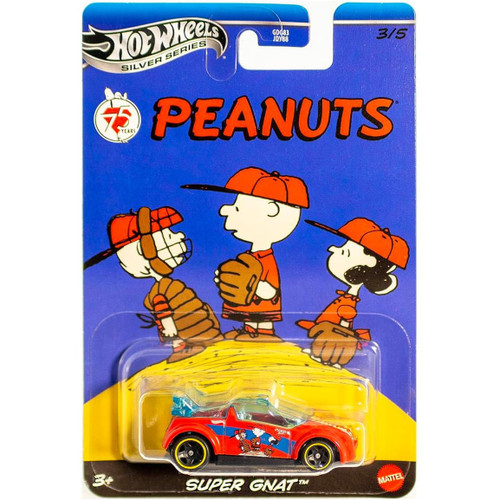 Hot Wheels Peanuts Silver Series Super Gnat 164 Diecast Car 35