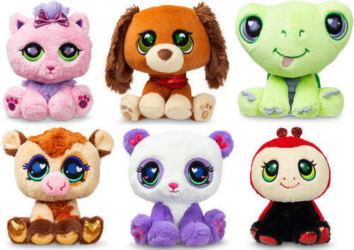 Littlest Pet Shop 2025 Generation Cat, Turtle, Cow, Panda Bear