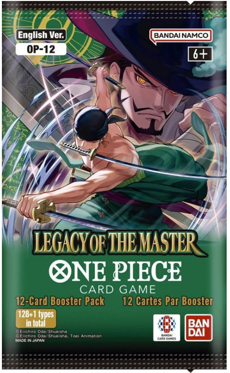 one piece card game: treasure booster set One Piece OP-12 Legacy of the Master Booster Box main image 1