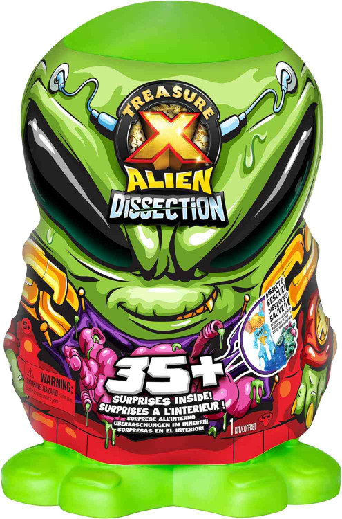悪霊島レアセット Treasure X Alien Dissection Mega Playset 35 Surprises, Loose Moose