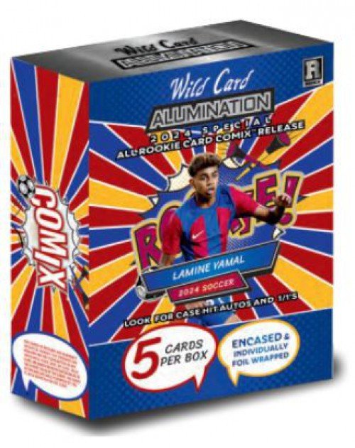 Soccer Alumination 2024 Comix Lamine Yamal Rookie Edition Box 5