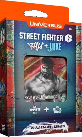 Universus CCG Street Fighter 6 Challenger Series Ryu Luke Deck