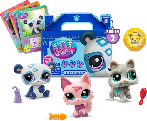Littlest Pet Shop 2024 Generation Series Pet Surprise Trio