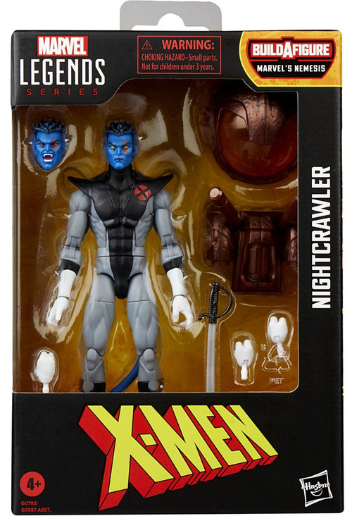Marvel X-Men Marvel Legends Nemesis Series Nightcrawler 6 Action