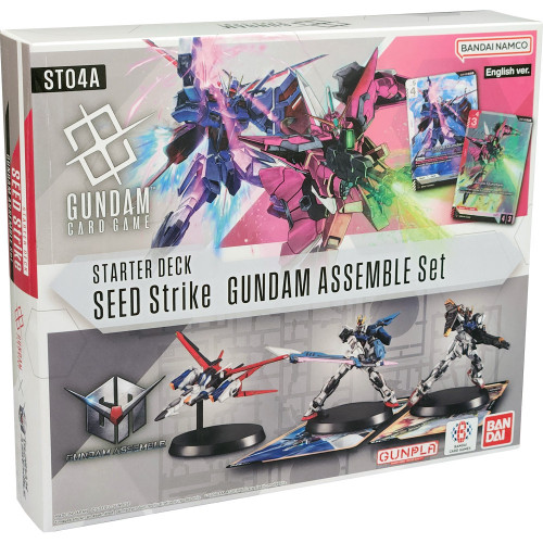 Gundam Trading Card Game Assemble SEED Strike Starter Deck ST04A