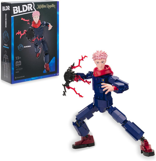BLDR JuJutsu Kaisen Juji Itadori Building Set 0039 Jazwares