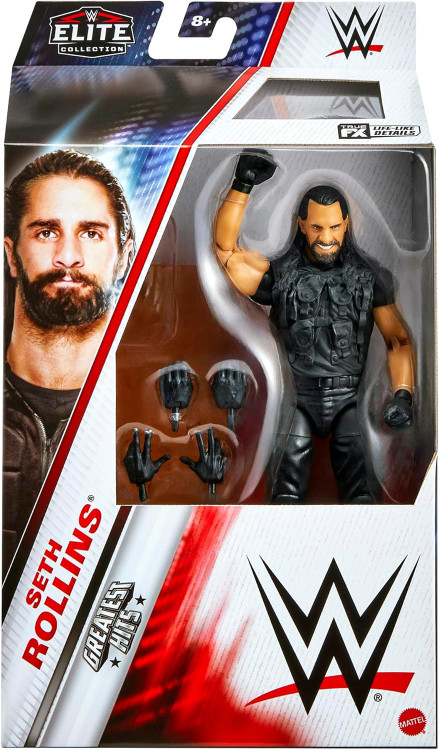 WWE Seth Rollins Action Figure 15cm – Superstar Del Ring Con Articolazioni E TrueFX, Giocattolo 6+ Anni - 6