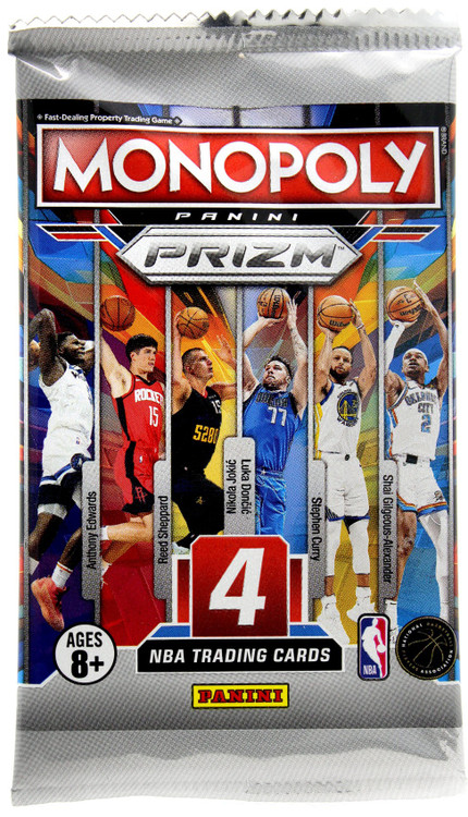 monopoly panini prizm: 2024-25 nba basketball trading cards booster box 2024-25 Panini Prizm Monopoly Basketball Blaster Box main image 0