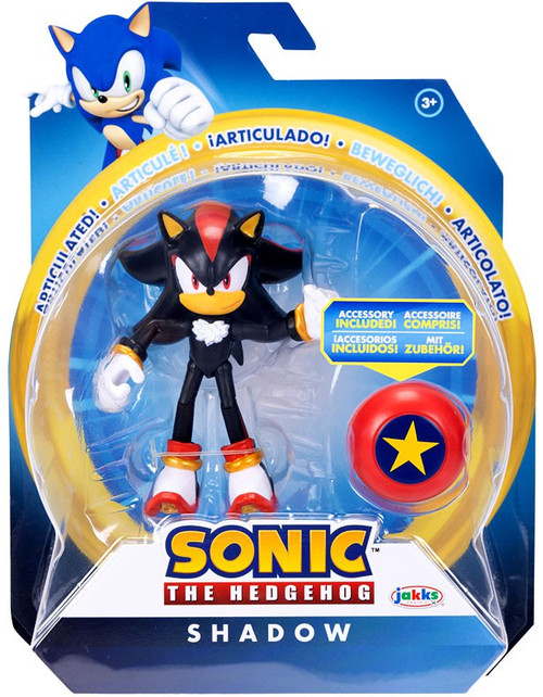 Sonic The Hedgehog Shadow 4 Action Figure with Red Spring, Damaged