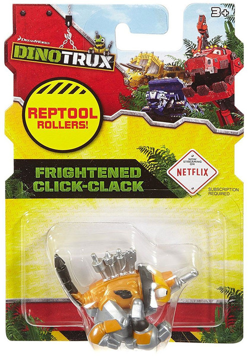 Dinotrux Reptool Rollers Frightened Click-Clack Figure Damaged Package ...