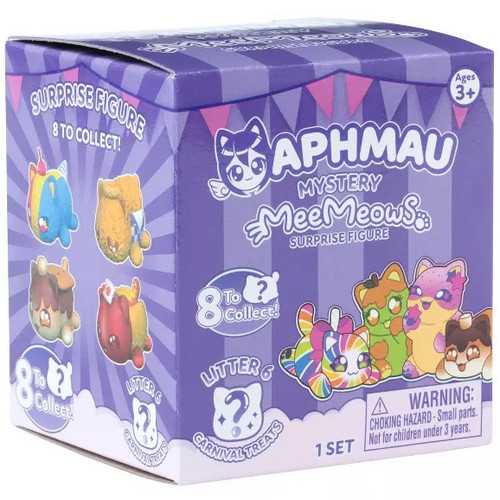 Aphmau MeeMeows Litter 6 Carnival Treats Mystery Mini Figure Pack
