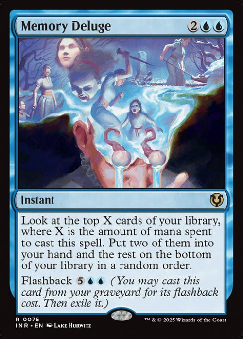 MTG Memory Deluge Innistrad: Midnight Hunt 062/277 Regular Rare