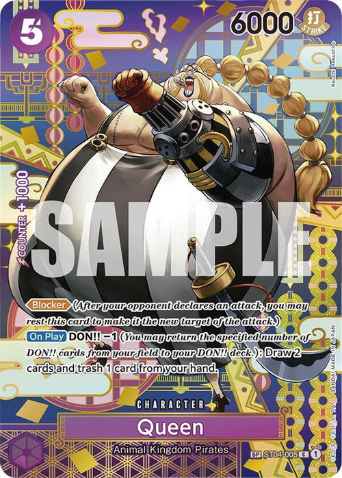 One Piece Trading Card Game Two Legends Single Card Common Queen