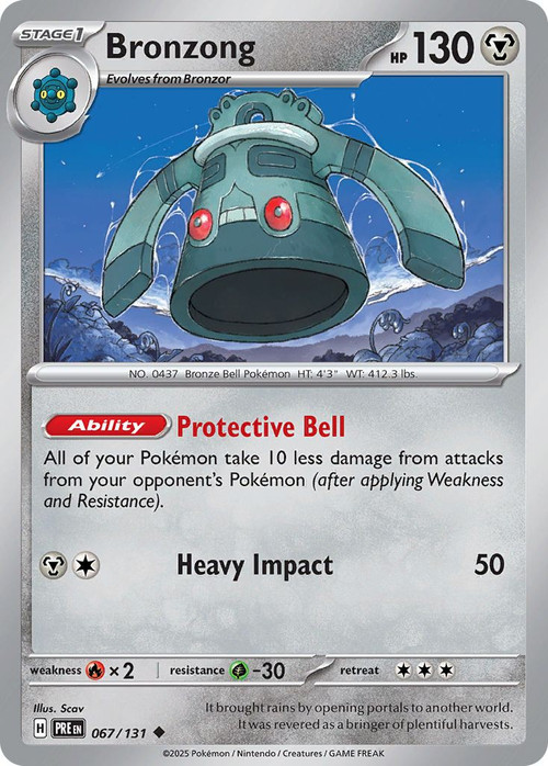 bronzong pokemon card price (XY21) [XY: Black Star Promos] (You may choose the same Pokemon more than once.) Weakness / Resistance / Retreat Cost Pokemon Trading Card Game Prismatic