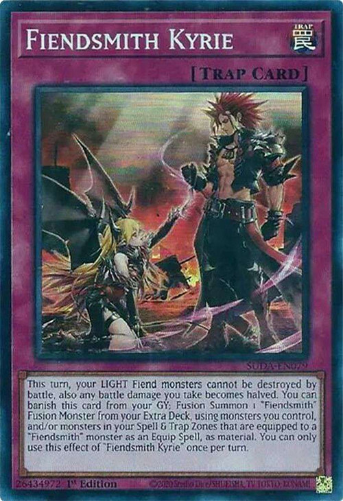 suda yugioh card list YuGiOh Trading Card Game Supreme Darkness Single Card Super Rare Fiendsmith  Kyrie SUDA-EN079