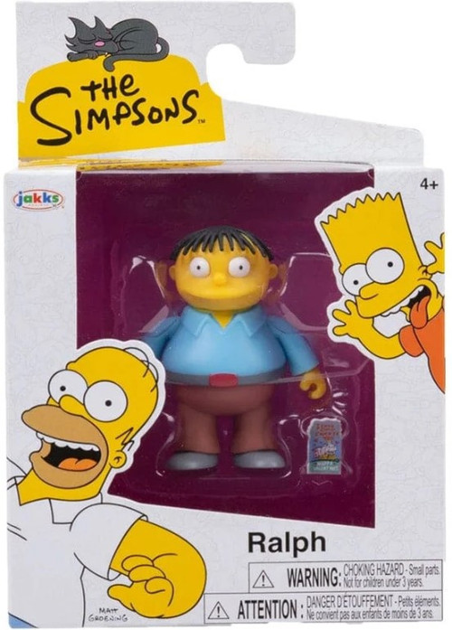 Simpsons Ralph Figure The Simpsons Scaled Figures Wave 3 Ralph Wiggum 2.5 Mini Figure with ...