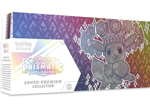 Pokemon Scarlet Violet Prismatic Evolutions Super Premium