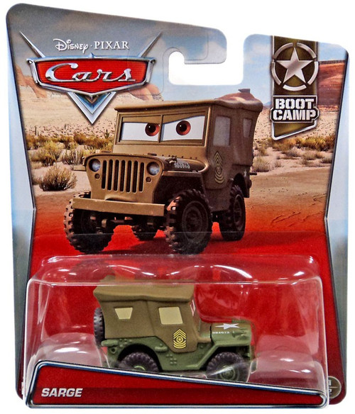 Disney Pixar Cars Boot Camp Sarge 155 Diecast Car 12 Loose Mattel Toys ...