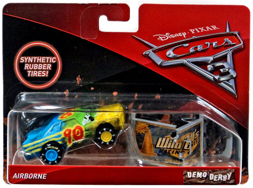 Disney Pixar Cars Cars 3 Demo Derby Airborne 155 Diecast Car Loose ...