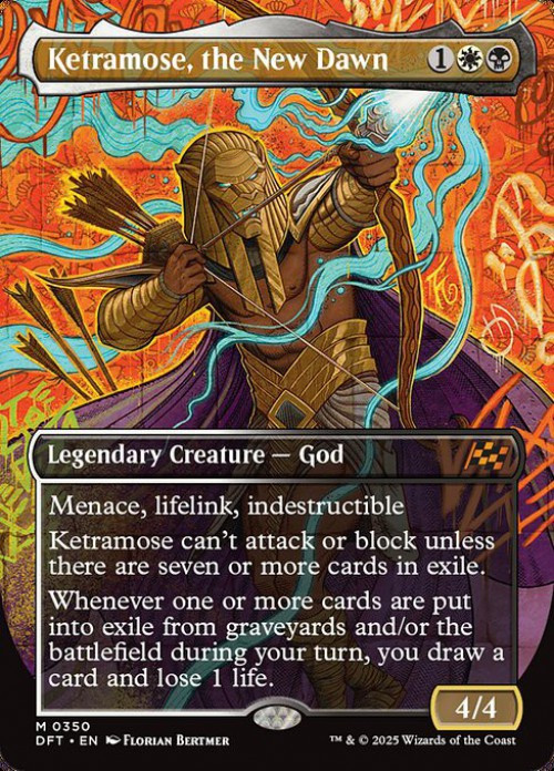 Magic The Gathering Aetherdrift Single Card Mythic Rare Ketramose